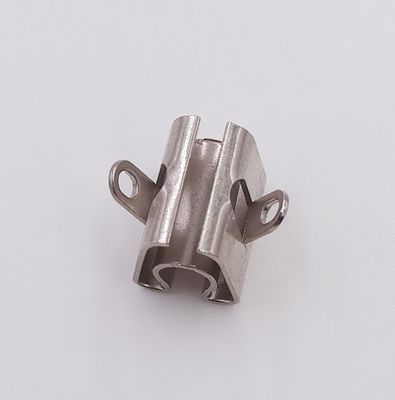Custom Stainless Steel Metal Stamping Parts Clip Nickel Plated RoHS Certification