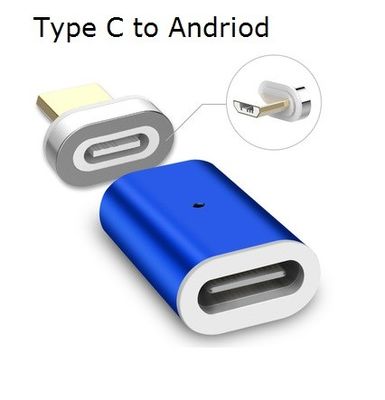Magnetic Type C Adapter For Android And Iphone Mobile Customized Logo