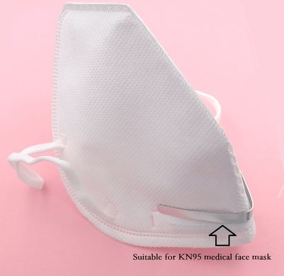 Hot Melt Adhesive Nose Bridge Strip 0.4mm  For Medical N95 And KN95 Mask