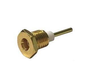 Female Straight MCX RF Coaxial Connectors Nut Mounting With Micro Stripe