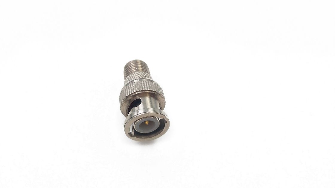 DC 4GHz Straight Coaxial Connector RF BNC 50 Ohm Male Coax Connector Clamp With Cable VSWR 1:1.30