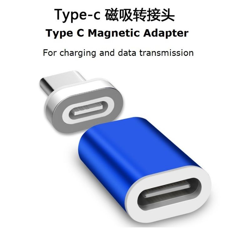 Magnetic Type C Adapter For Android And Iphone Mobile Customized Logo